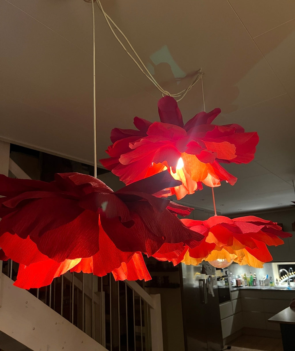 Digitalkurs: Tillverka stor Kräppblomma (start 12mars)
