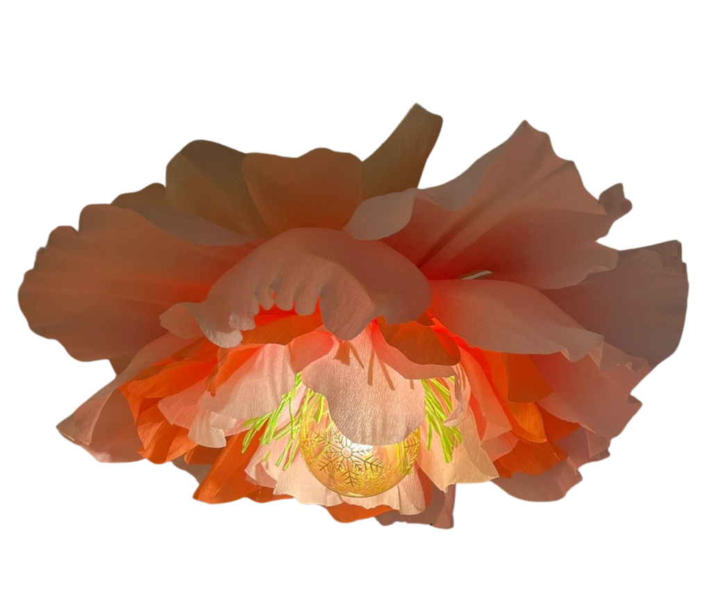 Digitalkurs: Tillverka stor Kräppblomma (start 12mars)